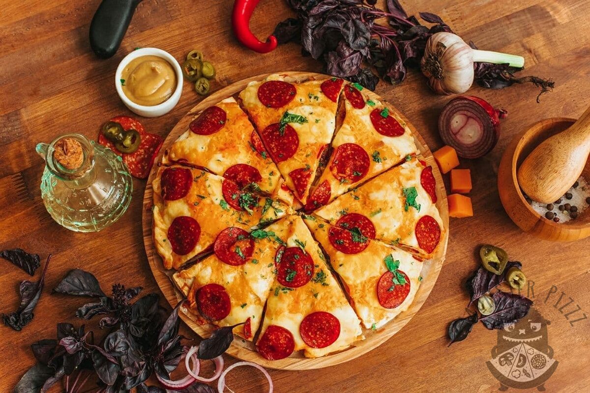 Пепперони пицца (1150г.)