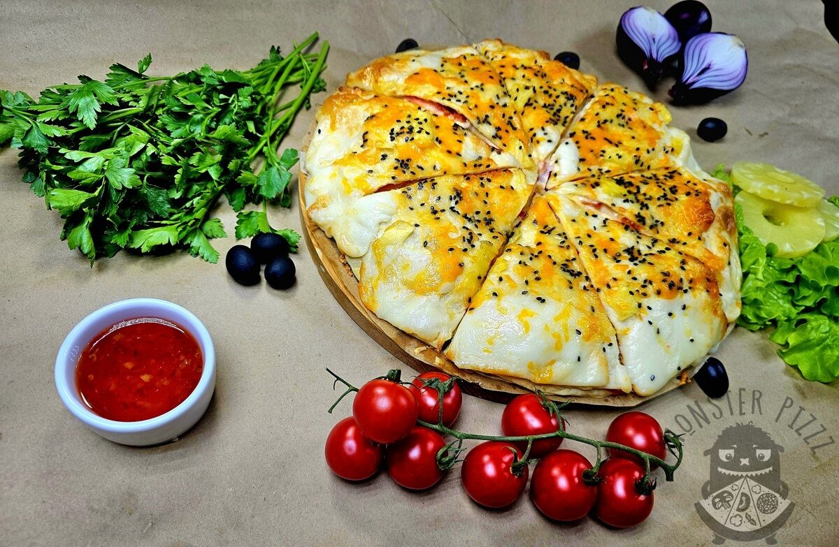 Гавайская пицца (1150гр)