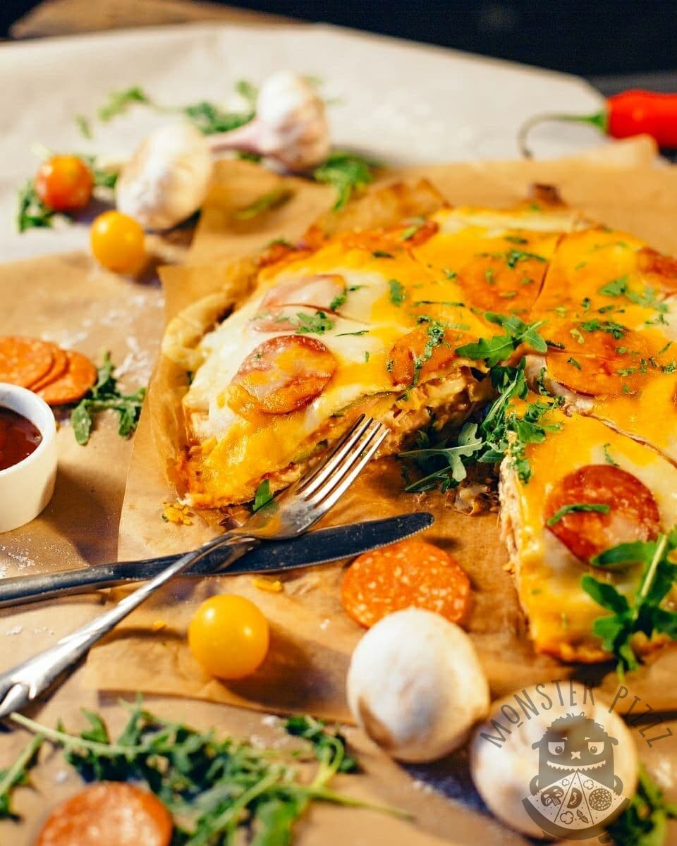 Монстер пицца (1130г.)